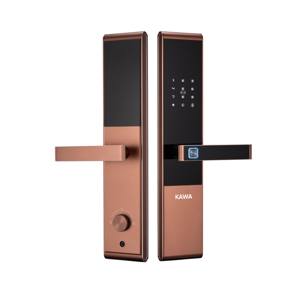 Khóa cửa vân tay KAWA-K609 CNC